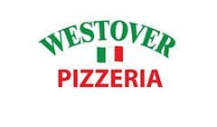 A logo of westover pizzeria